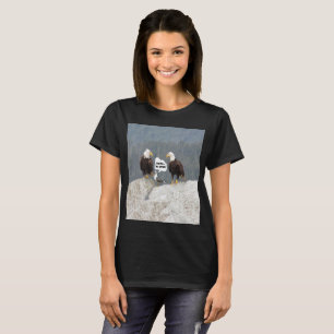 T-shirt de base pour femmes Eagles et Seagull