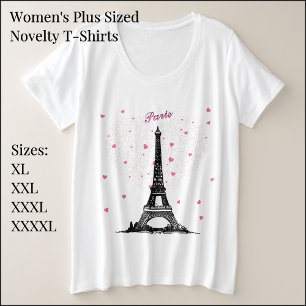 T-Shirt de base pour femmes plus de taille Paris