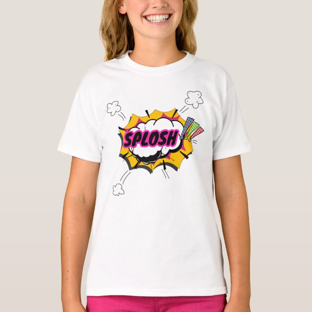 T-shirt de base pour fille (Devant)