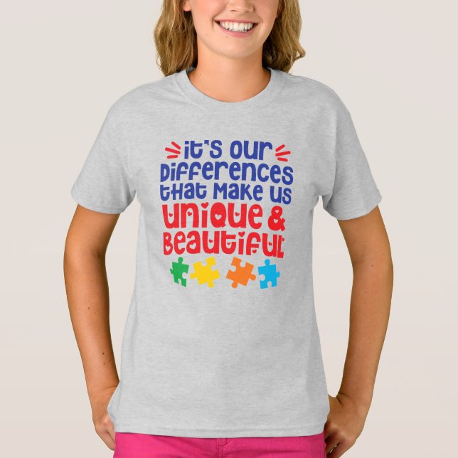T-shirt de base pour filles (Devant)