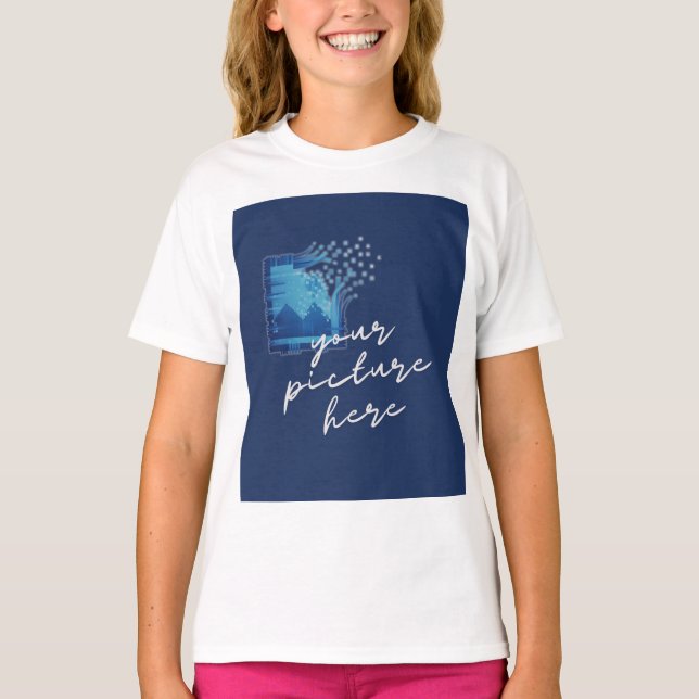 T-shirt de base pour filles (Devant)