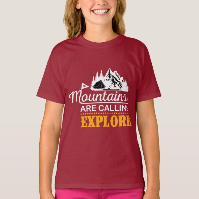 T-shirt de base pour filles (Devant)