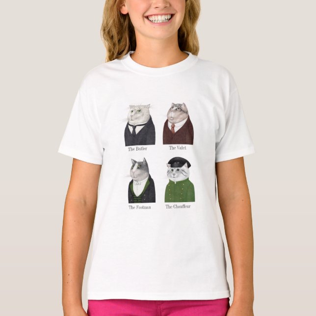 T-shirt de base pour filles (Devant)