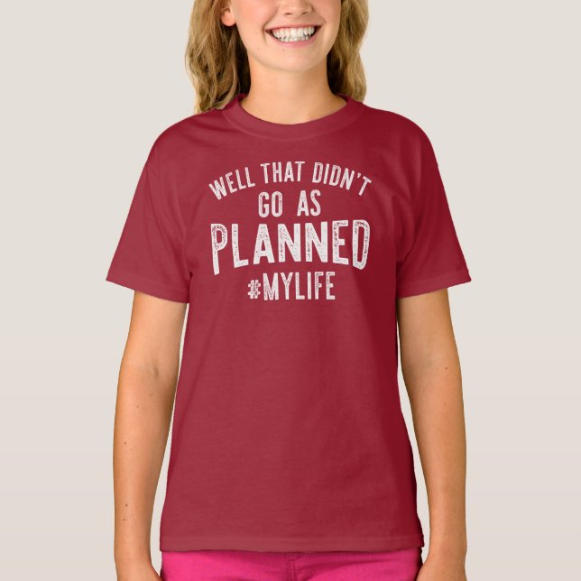 T-shirt de base pour filles (Devant)