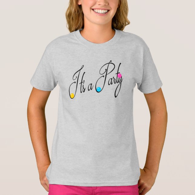 T-shirt de base pour filles (Devant)
