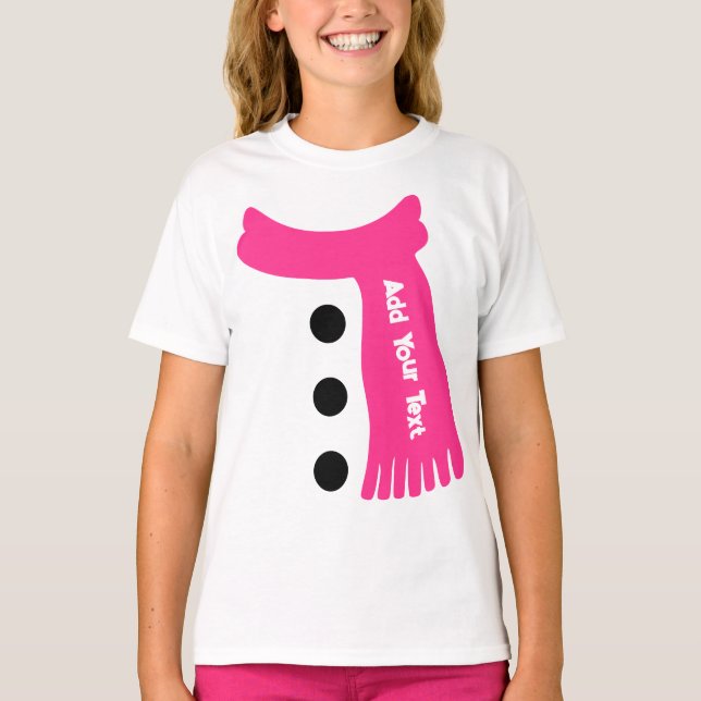 T-shirt de base pour filles (Devant)