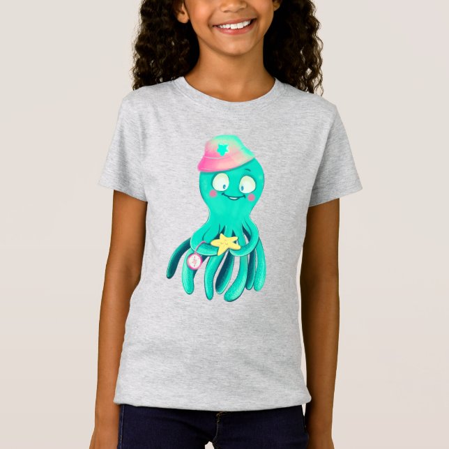 T-shirt de base pour filles (Devant)