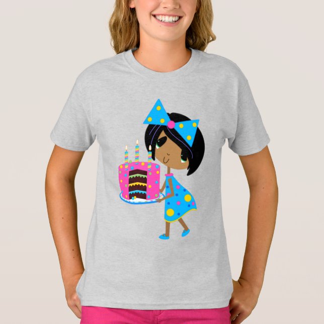 T-shirt de base pour filles (Devant)