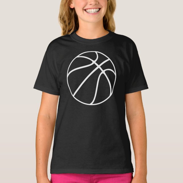 T-shirt de base pour filles (Devant)