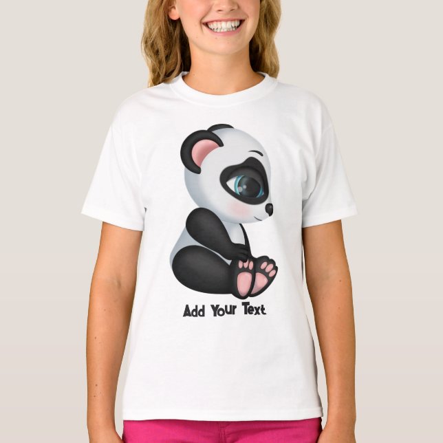 T-shirt de base pour filles (Devant)