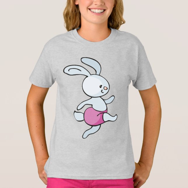 T-shirt de base pour filles (Devant)