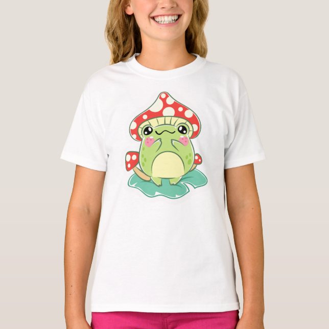 T-shirt de base pour filles (Devant)