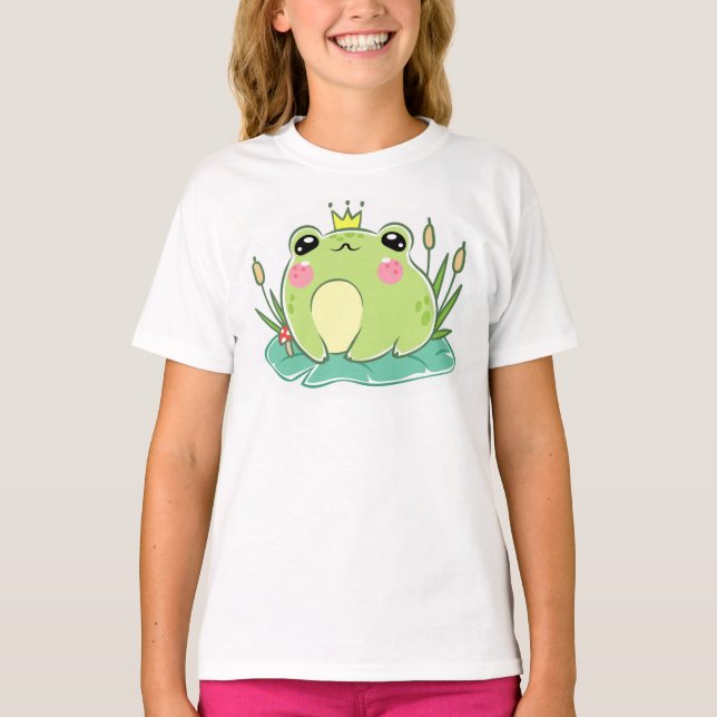 T-shirt de base pour filles (Devant)