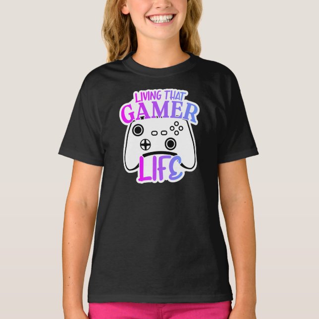 T-shirt de base pour filles (Devant)