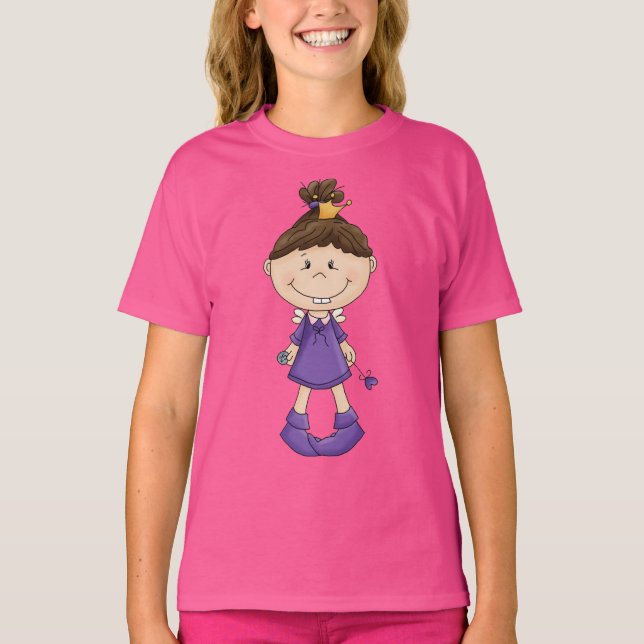 T-shirt de base pour filles de fées (Devant)