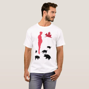 T-shirt de base pour homme Happy Meal, blanc