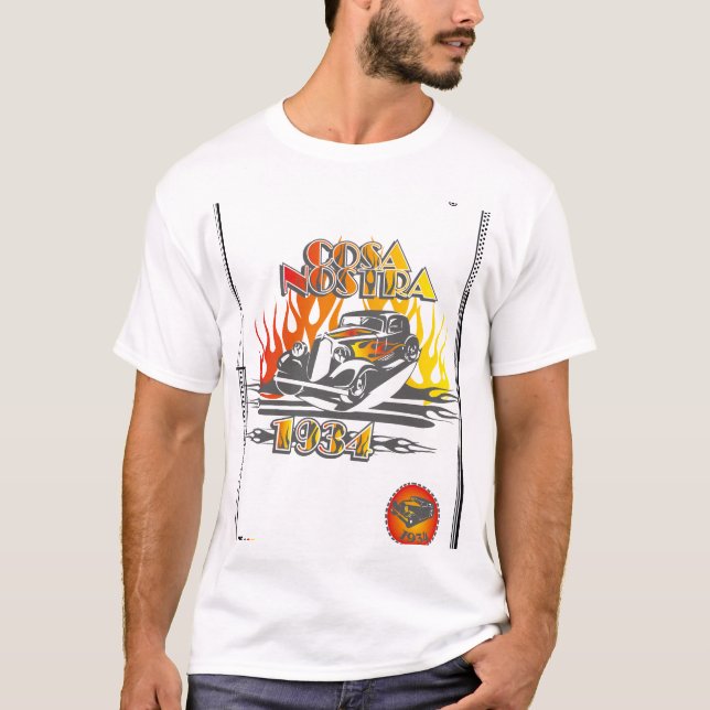 T-shirt de base pour hommes (Devant)