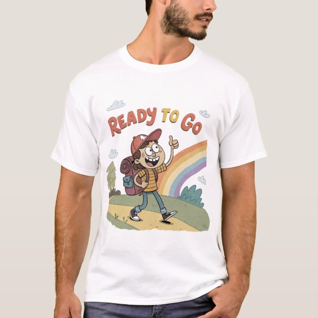 T-shirt de base pour hommes (Devant)