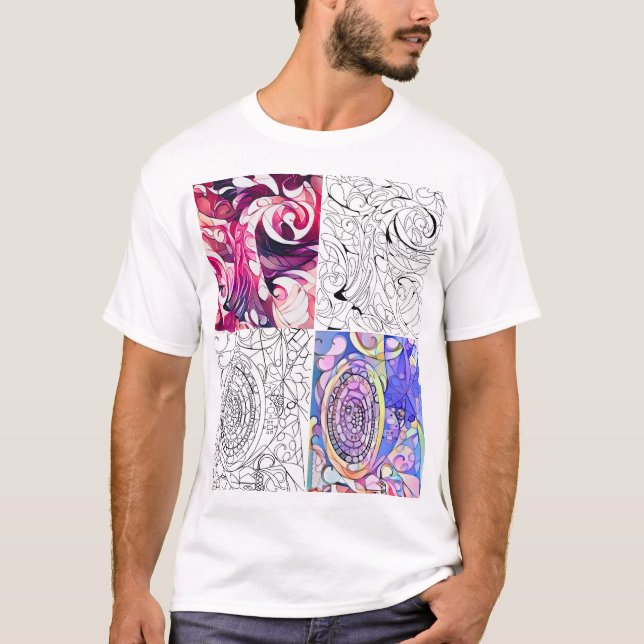 T-shirt de base pour hommes (Devant)