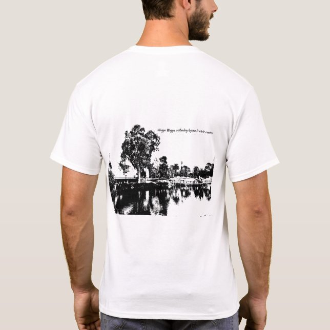 T-shirt de base pour hommes (Dos)