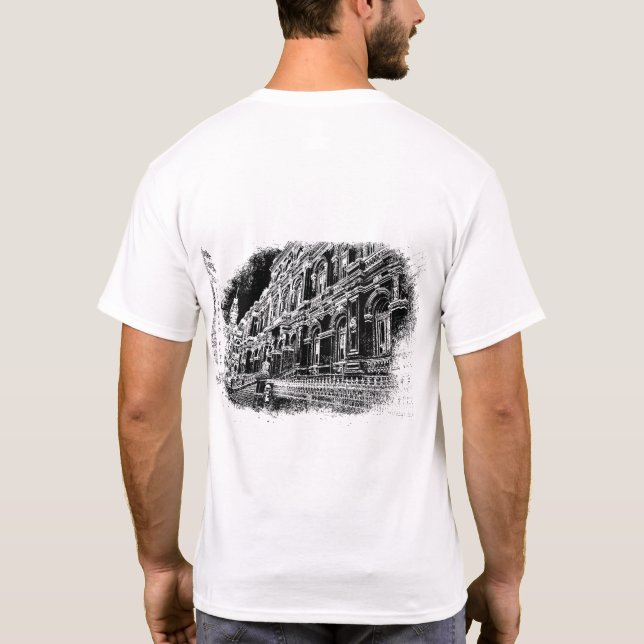 T-shirt de base pour hommes (Dos)