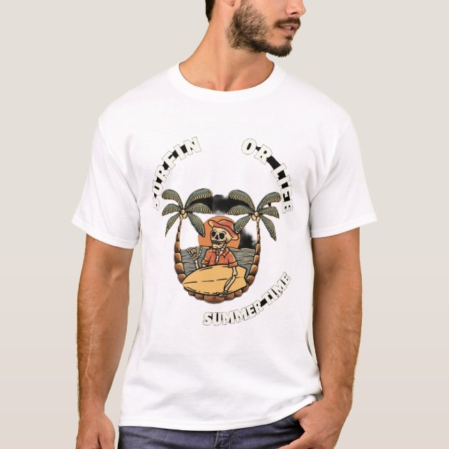 T-shirt de base pour hommes (Devant)