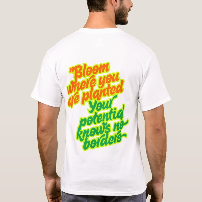 T-shirt de base pour hommes (Dos)