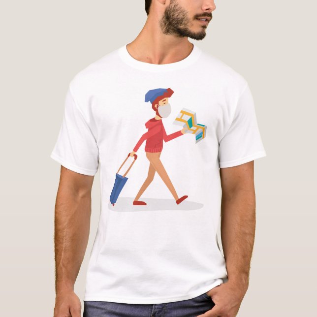 T-shirt de base pour hommes (Devant)