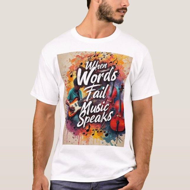 T-shirt de base pour hommes (Devant)