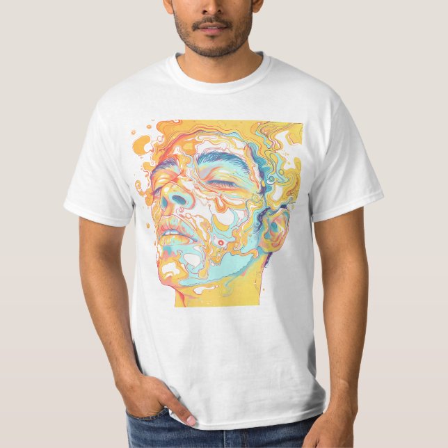T-shirt de base pour hommes (Devant)