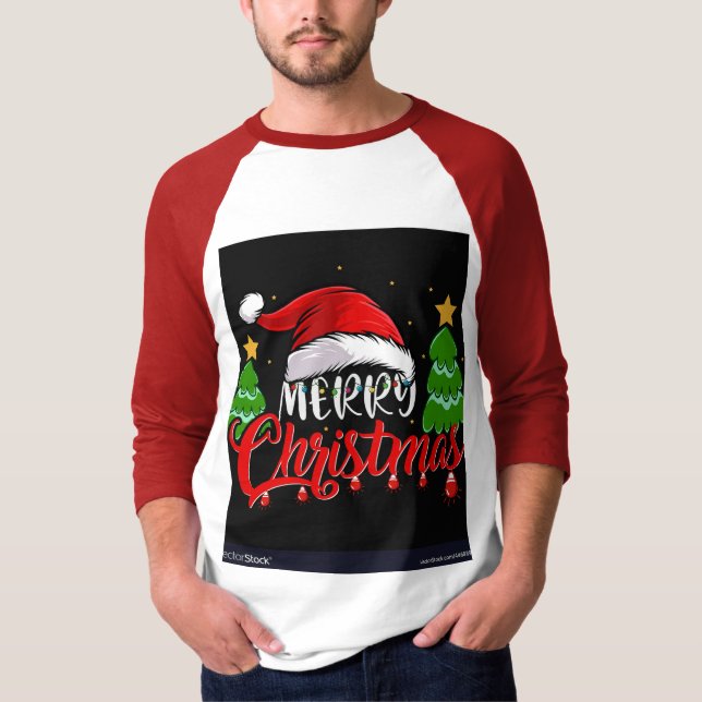 T-shirt de base pour hommes CHIRSTMAS DAY CLASSIC (Devant)