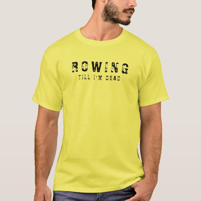 T-shirt de base pour hommes | Ramer jusqu'à ce que (Devant)