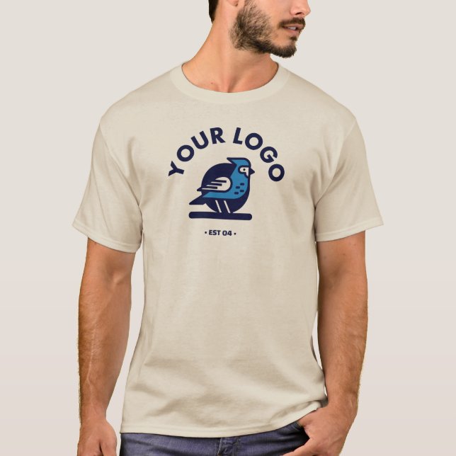 T-shirt de base pour hommes - Sable (Devant)