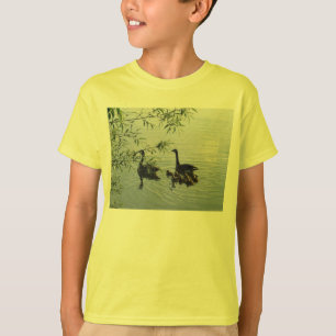 T-shirt de base pour les enfants d'oies sauvages