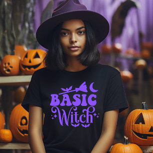 T-shirt de base pour l'Halloween sorcière