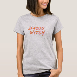 T-shirt de base pour l'Halloween sorcière   Funny 