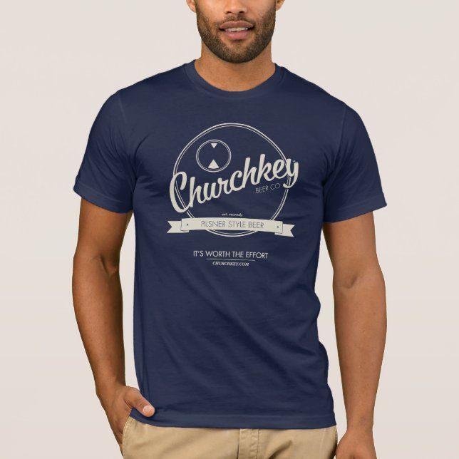 T-shirt de base pour toile Bella pour hommes (Devant)