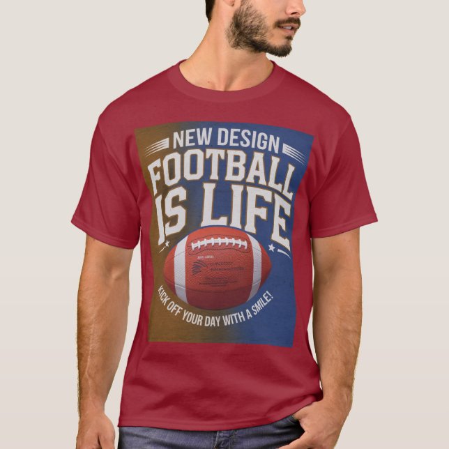 T-Shirt de base sombre avec design numérique vibra (Devant)
