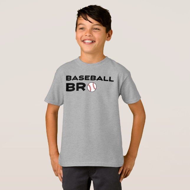 T-shirt de baseball Bro Sporty Boy (Devant entier)