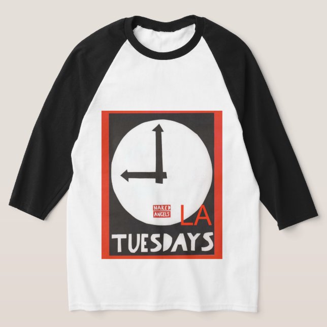 T-shirt de baseball LA Tuesdays - Unisexe (Poser)