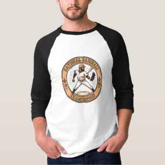 T-shirt de baseball national de base-ball masculin