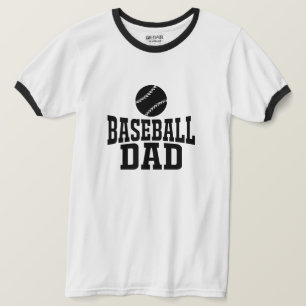 T-shirt de baseball papa Tee de baseball personnal
