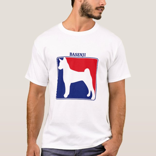 T-shirt de Basenji de ligue (Devant)