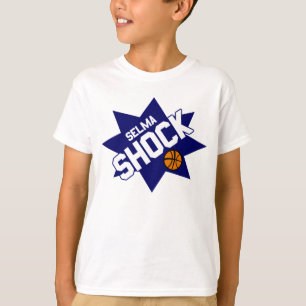T-shirt de basket-ball de choc de Selma
