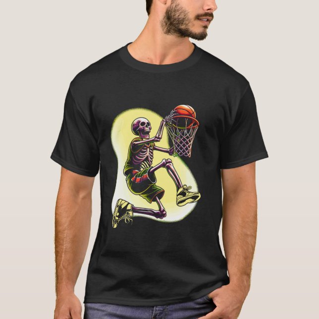 T-shirt de basket-ball Lover Halloween Basketball (Devant)