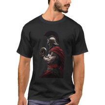 T-shirt de basket-ball spartiate