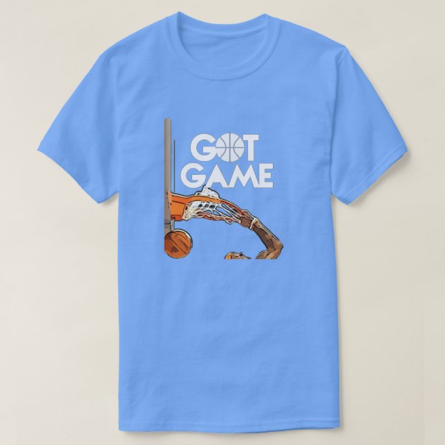 T-Shirt De Basketball De Jeu (Design devant)