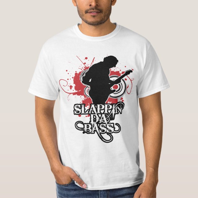 T-shirt de basse de Slappin DA (Devant)