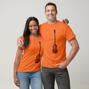T-shirt de basse de violon
