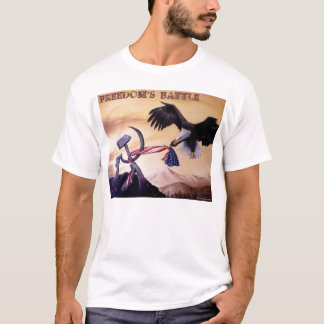 T-shirt "de bataille de libertés"